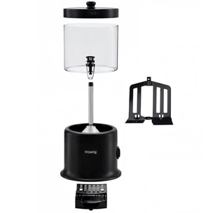 Dispensador de chocolate caliente, 6 L, 1200 W, negro