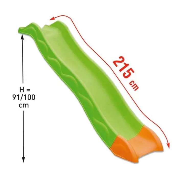 Glissière toboggan 2,15 m