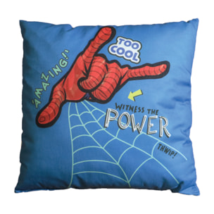 Ensemble Plaid et Coussin, SPIDERMAN HERO