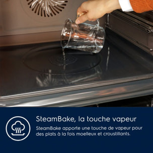 Four encastrable ELECTROLUX LODDP67WH2 Pyrolyse Chaleur tournante et Vapeur SteamBake 72L