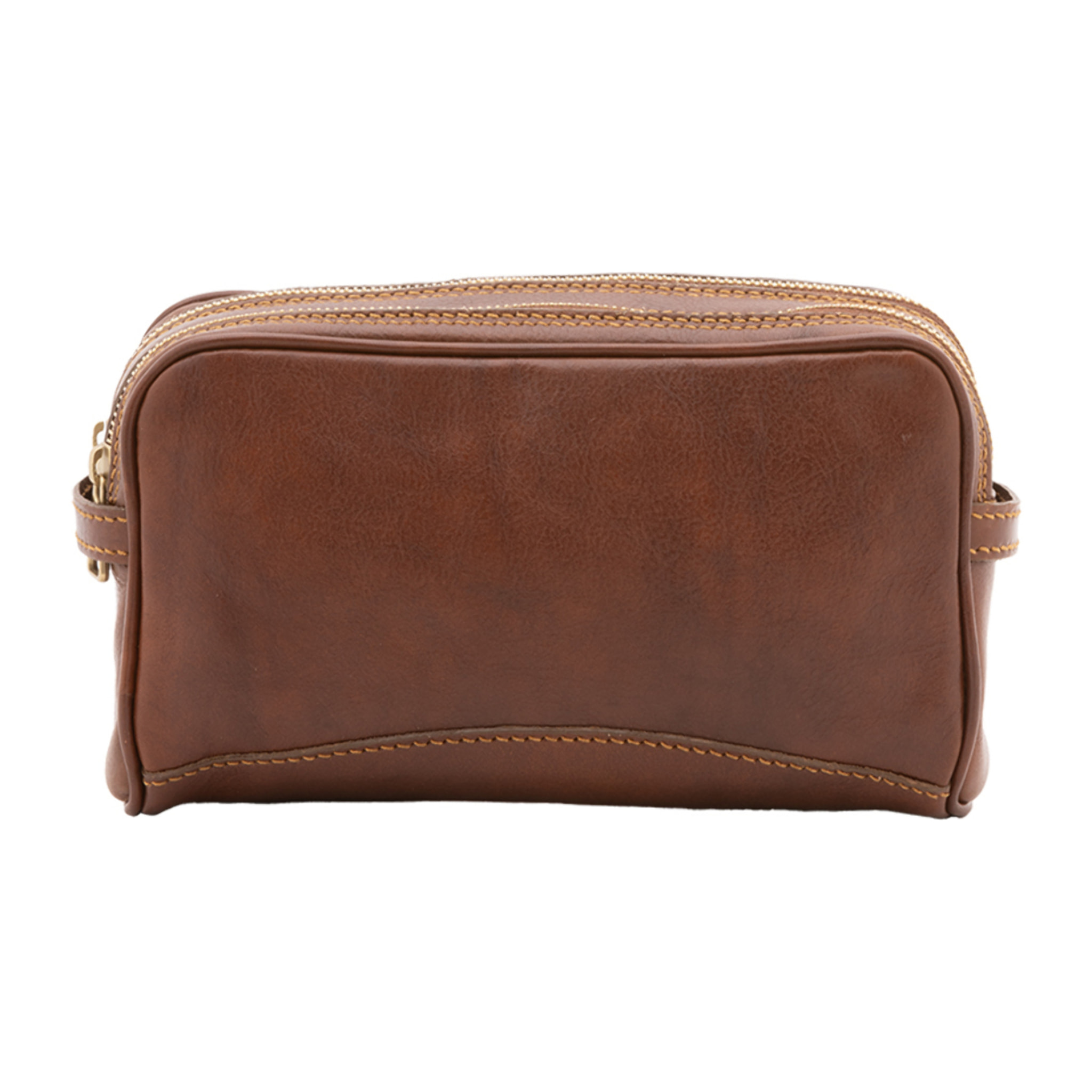 Pochette  unisex In Vera pelle Made in Italy 24x18x7 cm