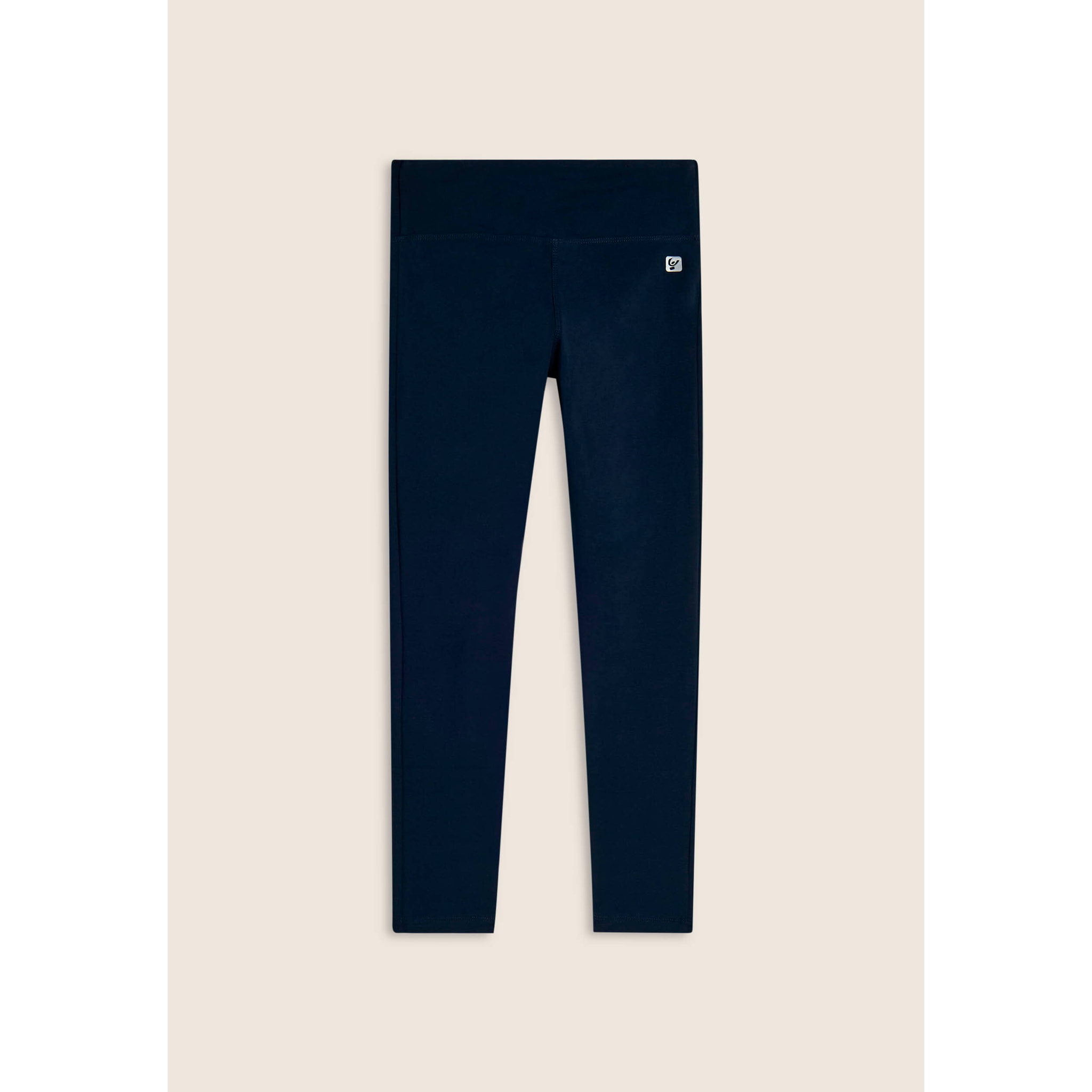 Leggings 7/8 in Jersey Elasticizzato con Vita Regular