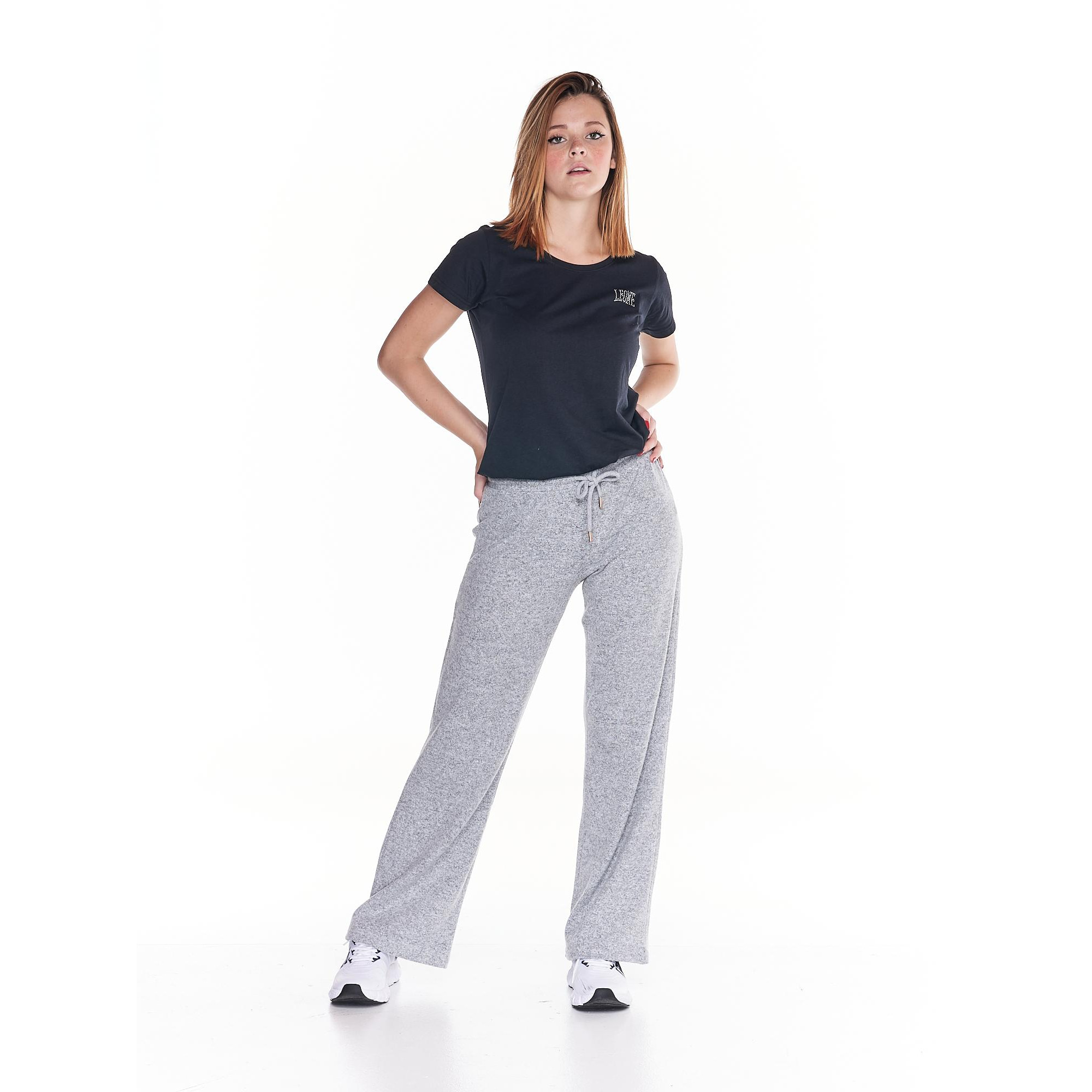 Pantaloni in felpa da donna taglio ampio Comfort Zone