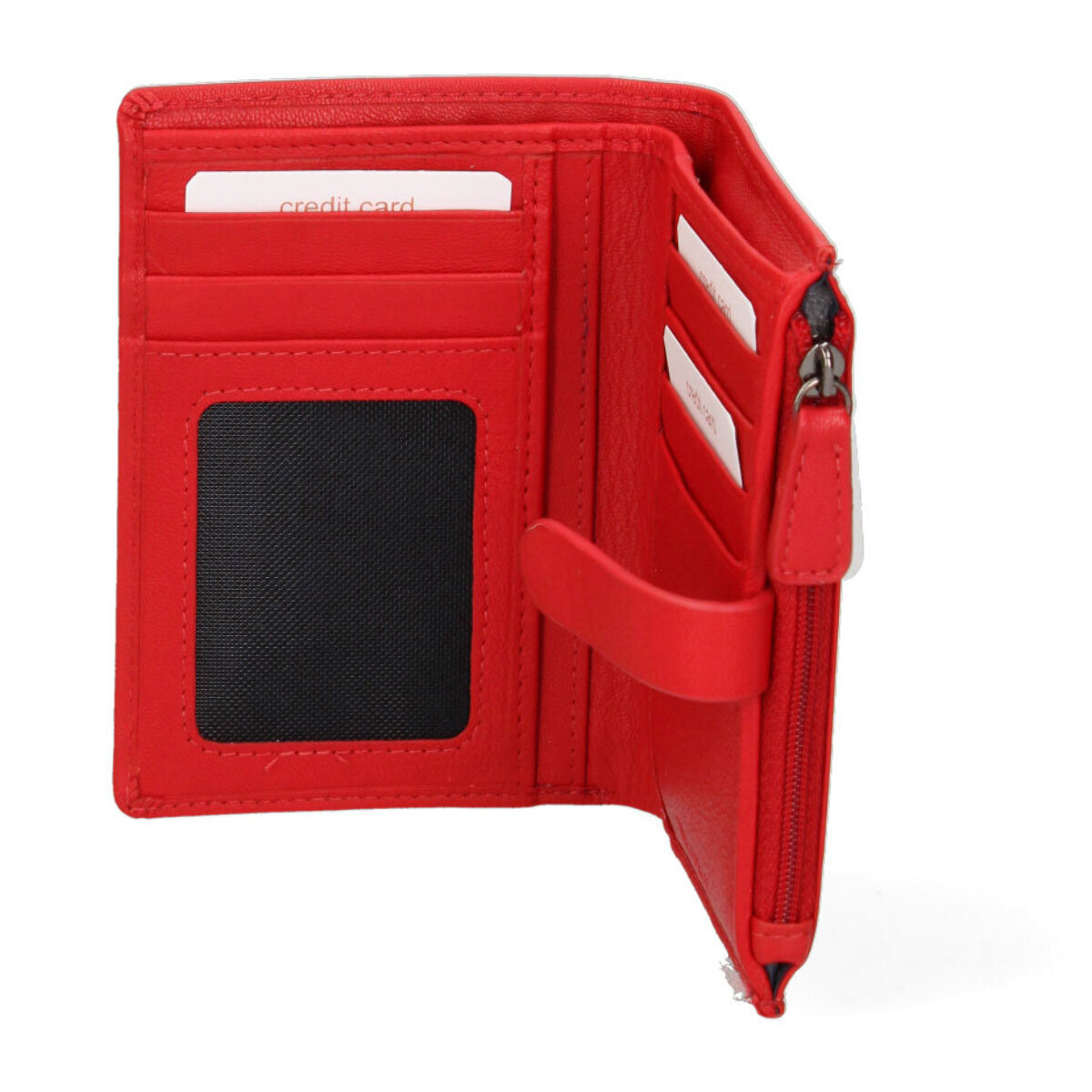 Portafoglio  da donna ecopelle Prodotto Vegano 13x9x2,5 cm