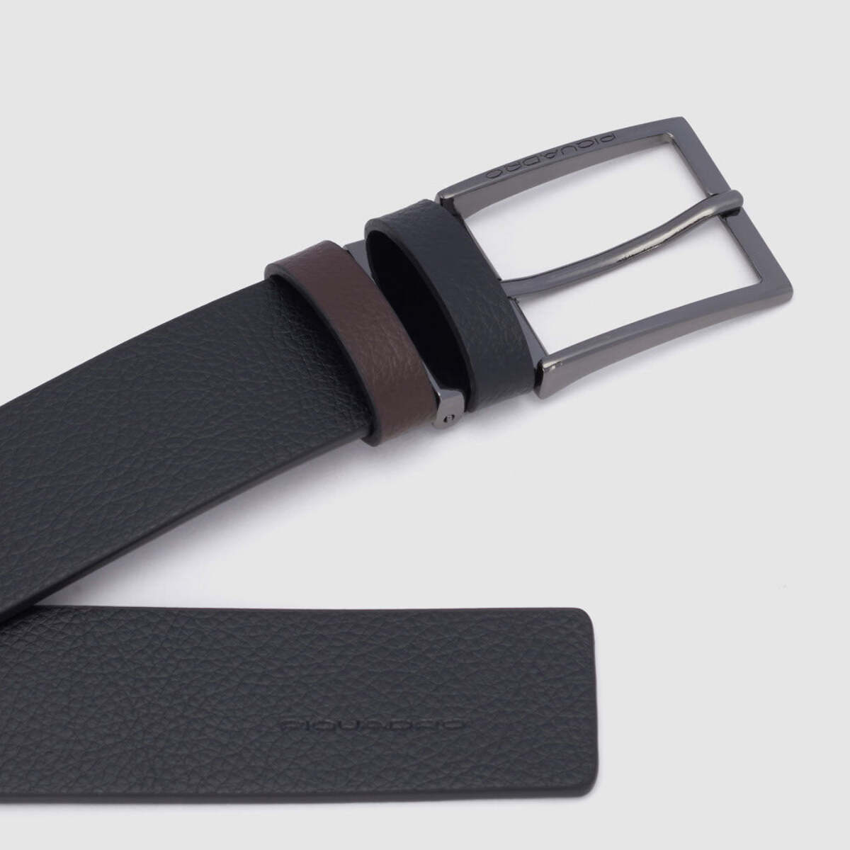 Piquadro Cintura uomo reversibile in pelle