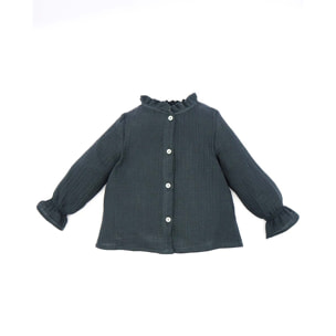 BLUSA GASA GRIS MARENGO