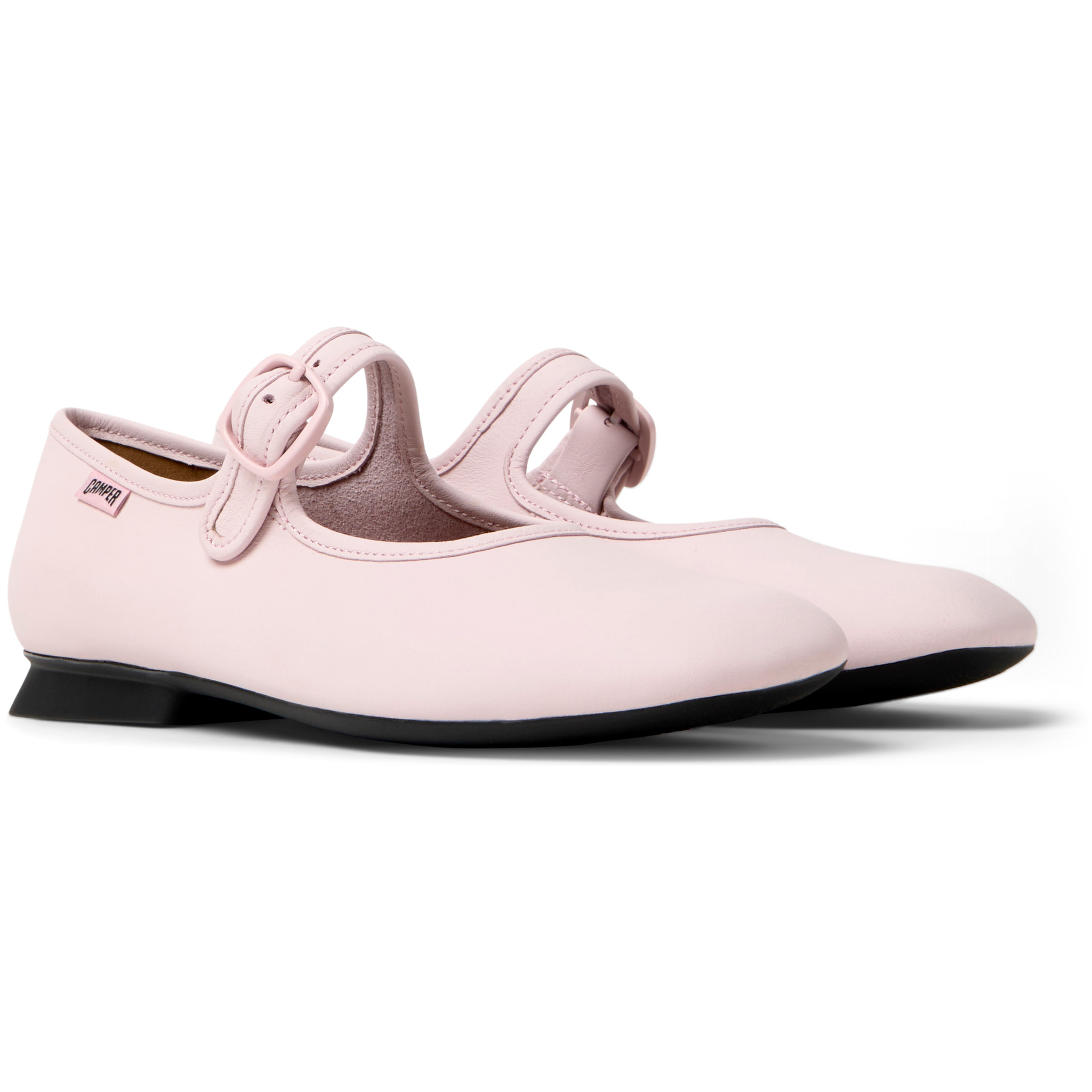 Bailarinas - CAMPER Casi Myra - Rosa - Cuero liso