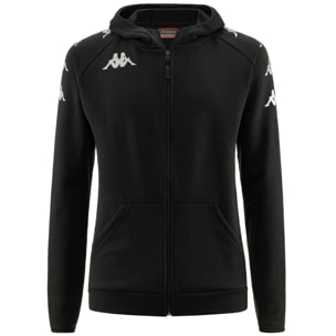 Kappa - Sudaderas Hombre Negro - KAPPA4SOCCER DIVIETO