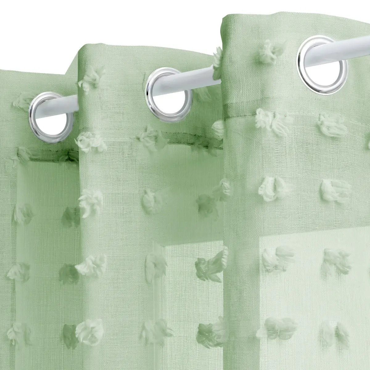 Voilage Lily 240x140cm vert céladon