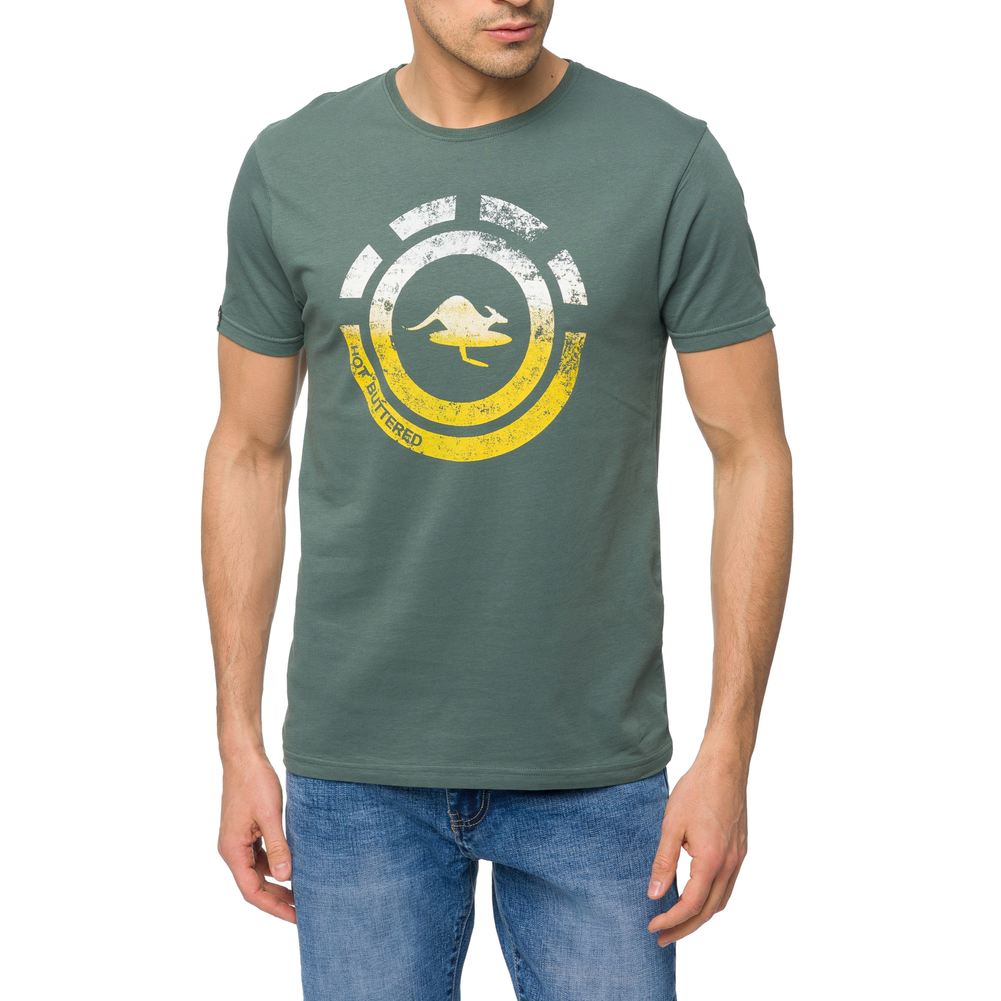 Camiseta Hot Buttered NAHUA Verde Claro