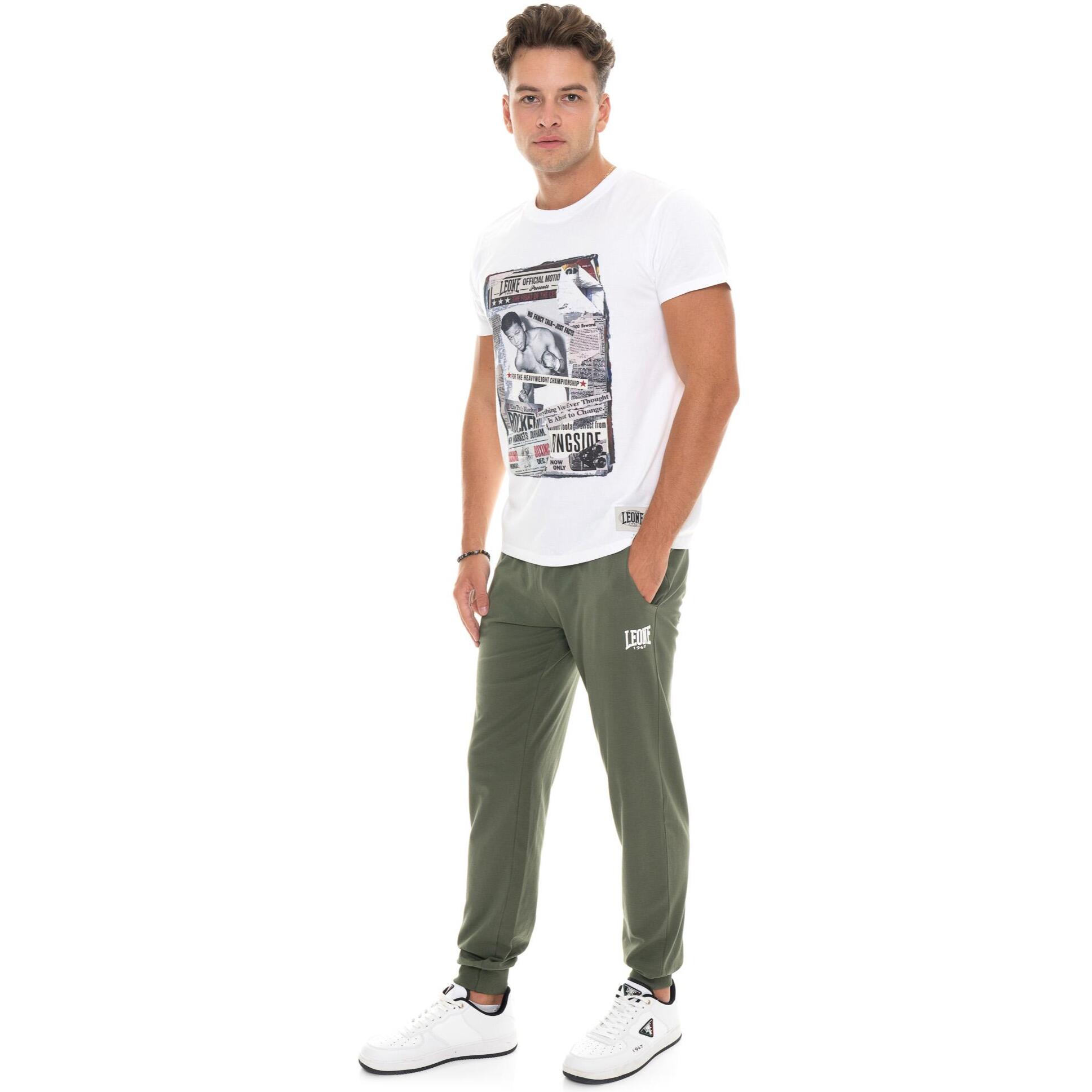 T-shirt uomo Leone 1947 Apparel Graphics. Stile urban sportivo.