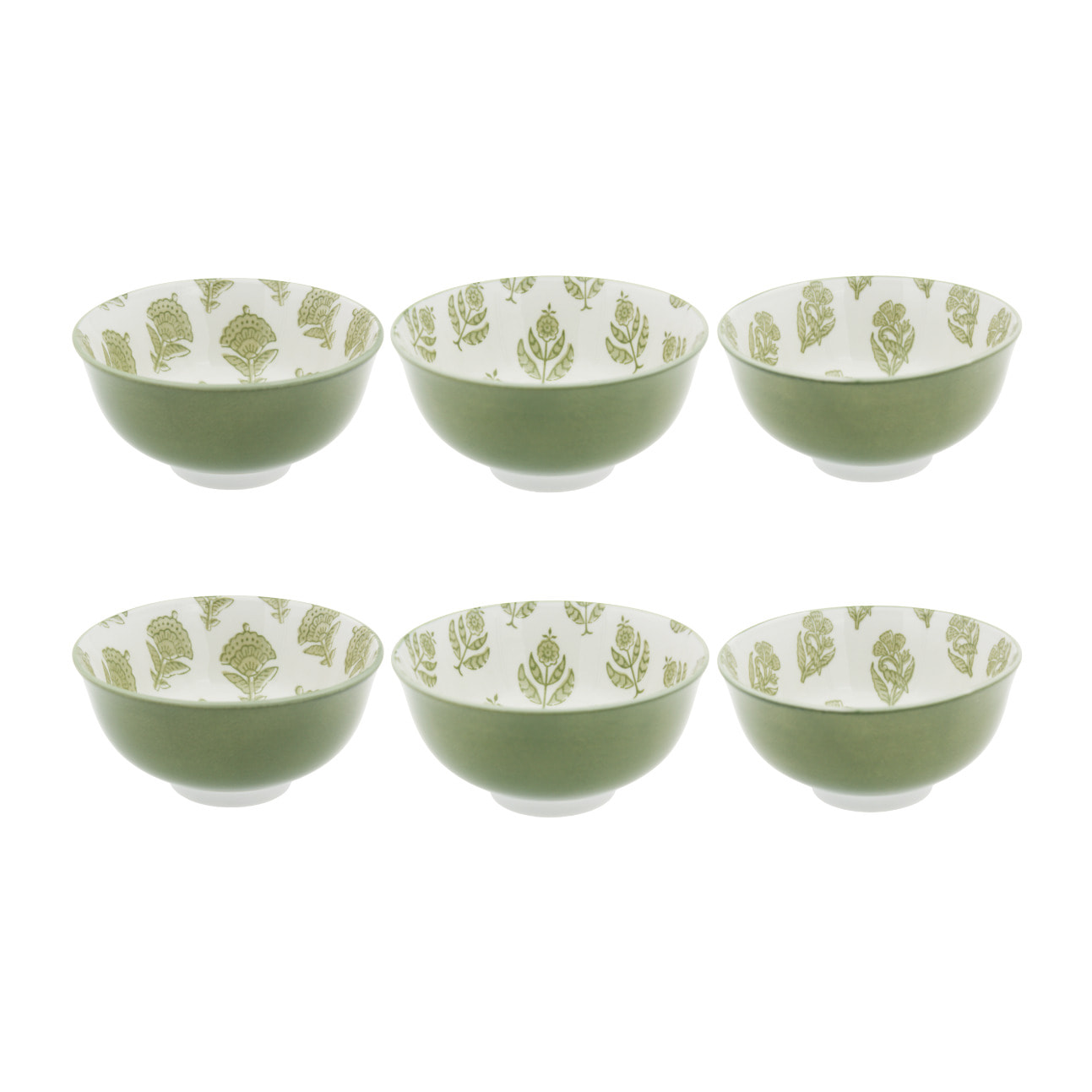 Lot de 6 petits bols, SOLIMAN