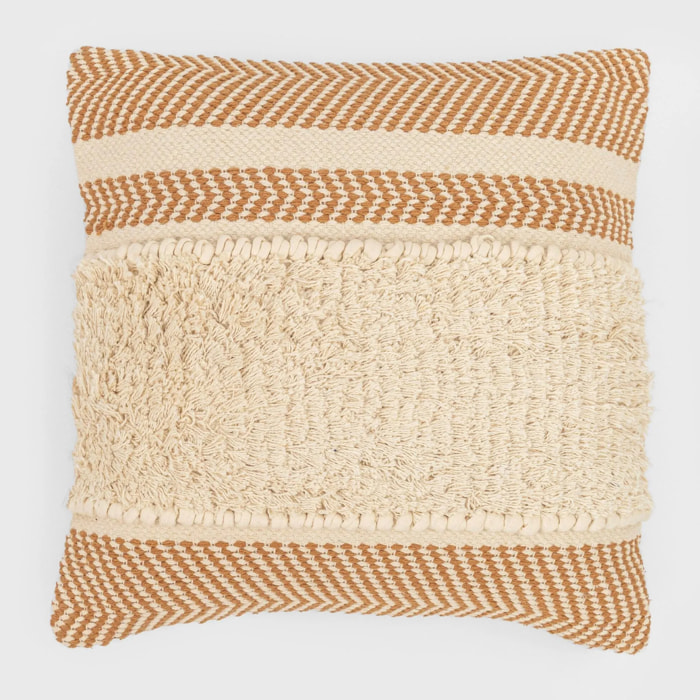 Cojín cuadrante algodón Danke 45x45 - funda + relleno