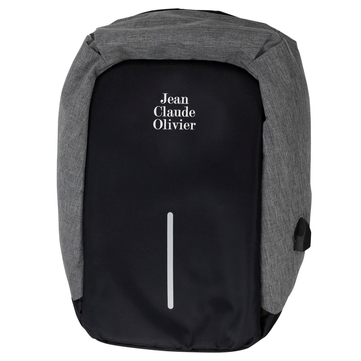 mochila antirrobo gris jean claude olivier