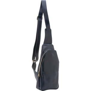 Marsupio  da uomo In Vera pelle Made in Italy 33x17x7 cm