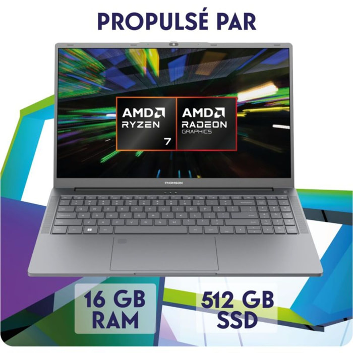 Ordinateur portable THOMSON NX15R716TU512