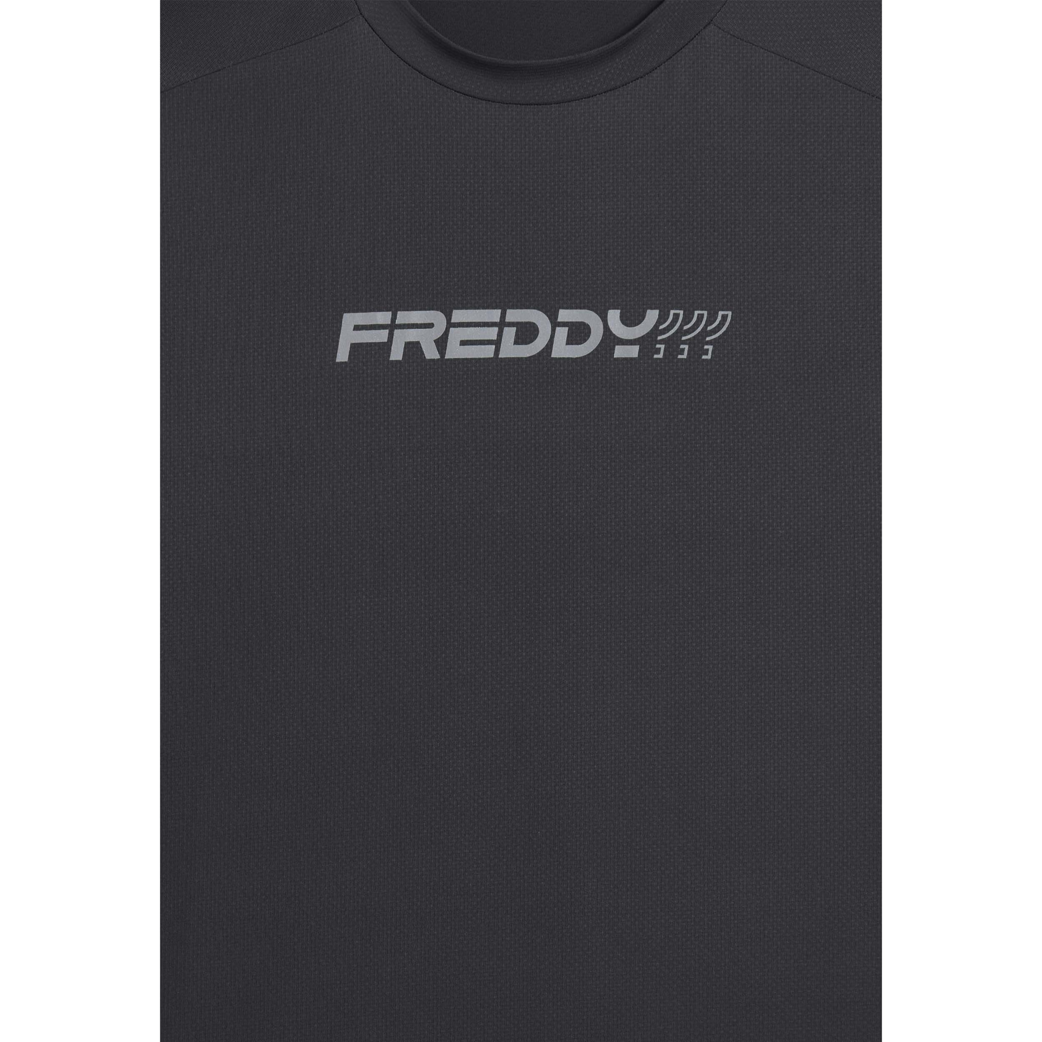 T-shirt slim manica lunga con fit tecnico