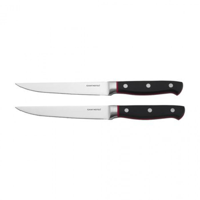 2 Couteaux à steak 25cm