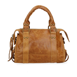 Borsa a spalla da donna - Modello Erisia - Vera pelle - 25.0 x 15.0 x 10.0 cm