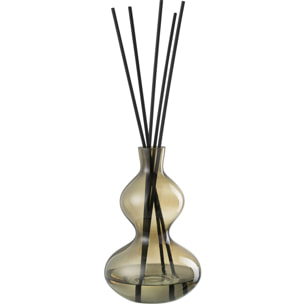 J-Line Bâtonnets parfumés Olive & Frank Incense - verre - vert - large