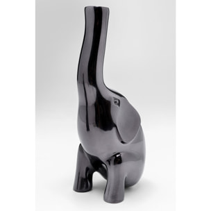 Vases éléphants anthracite set de 2 Kare Design