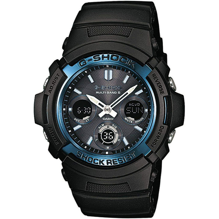 Reloj Casio AWG-M100A-1AER Hombre Analogico/digital Solar con Correa de Resina