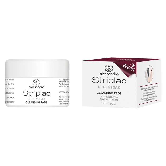 Striplac Peel or Soak - Tampons De Nettoyage 50 p