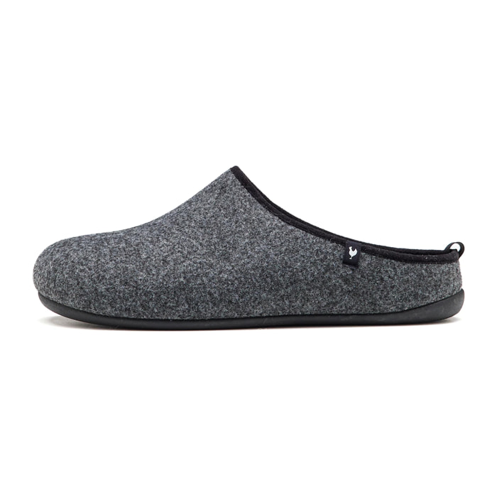 Zapatillas De Casa Lanna Man Negro & Grafito