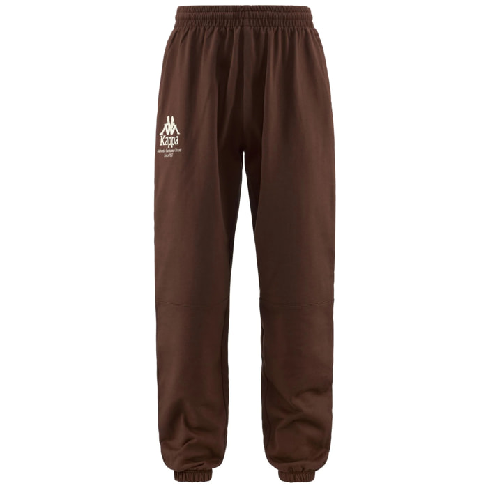 Kappa - Pantaloni Uomo Marrone - AUTHENTIC GIOVA ORGANIC