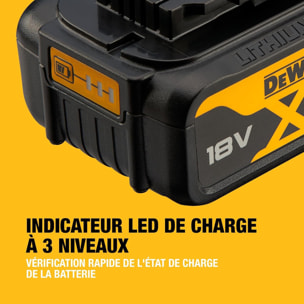 Batterie XR 18V 4 Ah Li-Ion - DEWALT - DCB182-XJ