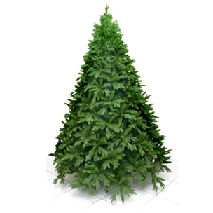 Albero Di Natale "Ontario" - Altezza 210cm - Albero Realistico in PE + PVC - Extra Folto con 1670 Rami