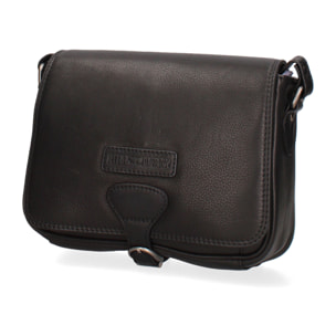 Borsa a tracolla  da uomo In Vera pelle Made in Italy 24x19x7 cm