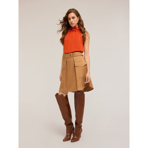 Motivi - Gonna cargo - Marrone