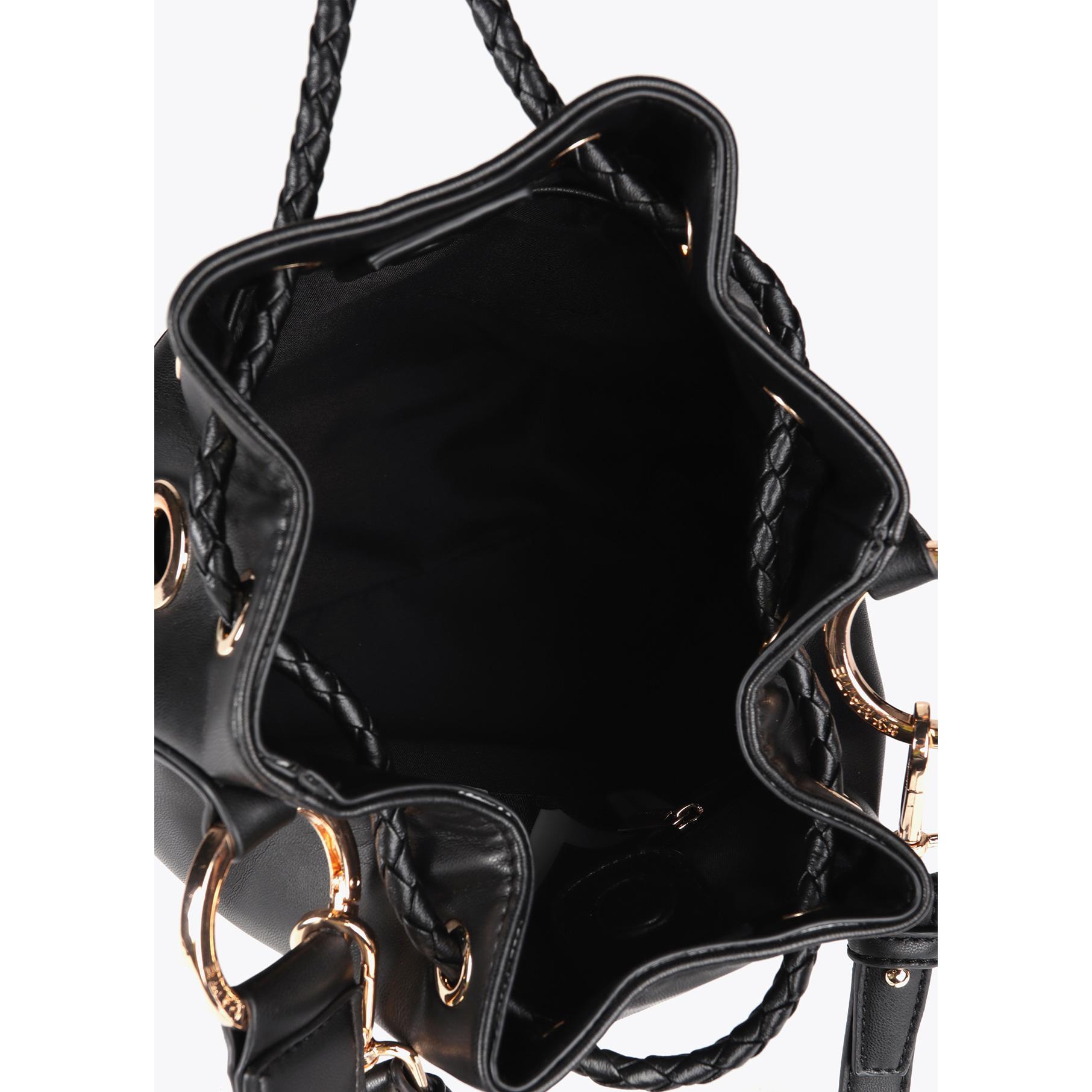 Borsa con Occhielli Metallici Circolari