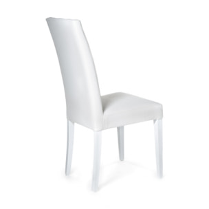 Tomasucci Lot de 2 chaises JENNY BLANC