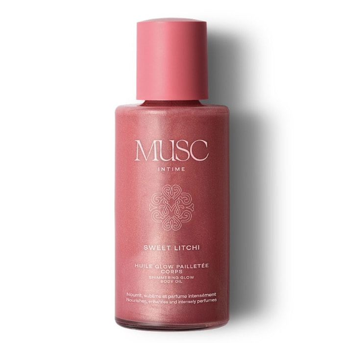Sweet Litchi - Huile Glow Pailletée Corps 100 ml