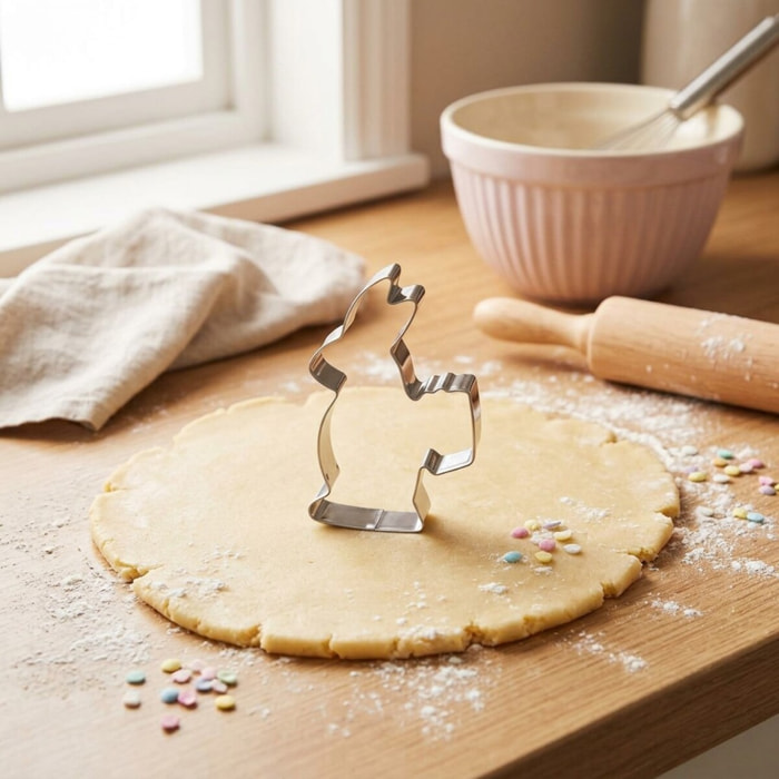 Set de 5 emporte-pièces  en forme de lapin de pâques Zenker Pâques