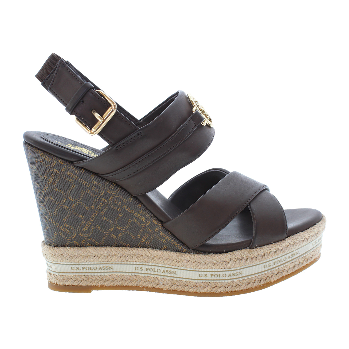 U.S. Polo Assn. - Sandali AYLIN016W-4Y1 in sintetico per donna