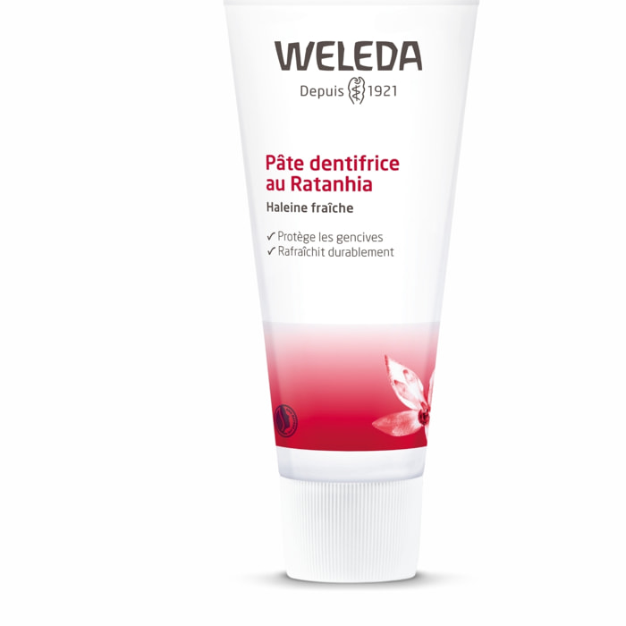 WELEDA - Pâte dentifrice au Ratanhia - 75 ml