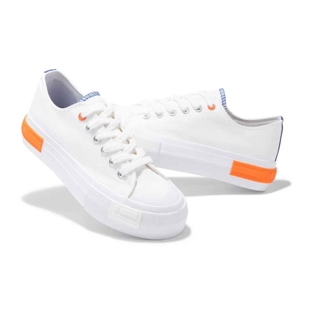 Zapatillas Mujer Casual One Way Low Summer Club Blanco D.Franklin