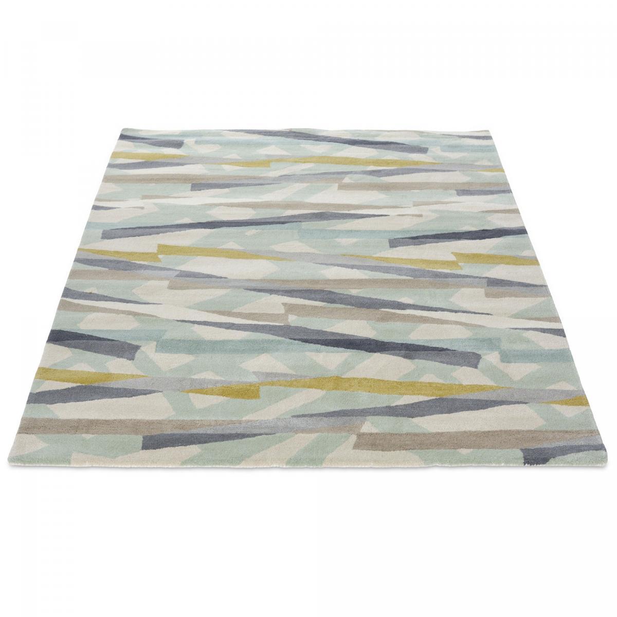 Tapis salon et chambre fait à la main en laine LUCI