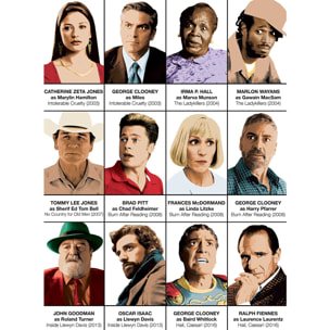 Affiche - Coen brothers characters - Olivier Bourdereau