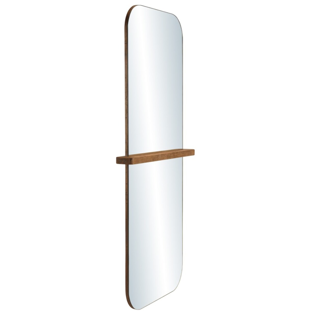 SIXTINE - Miroir 83x180cm en bois de teck recyclé