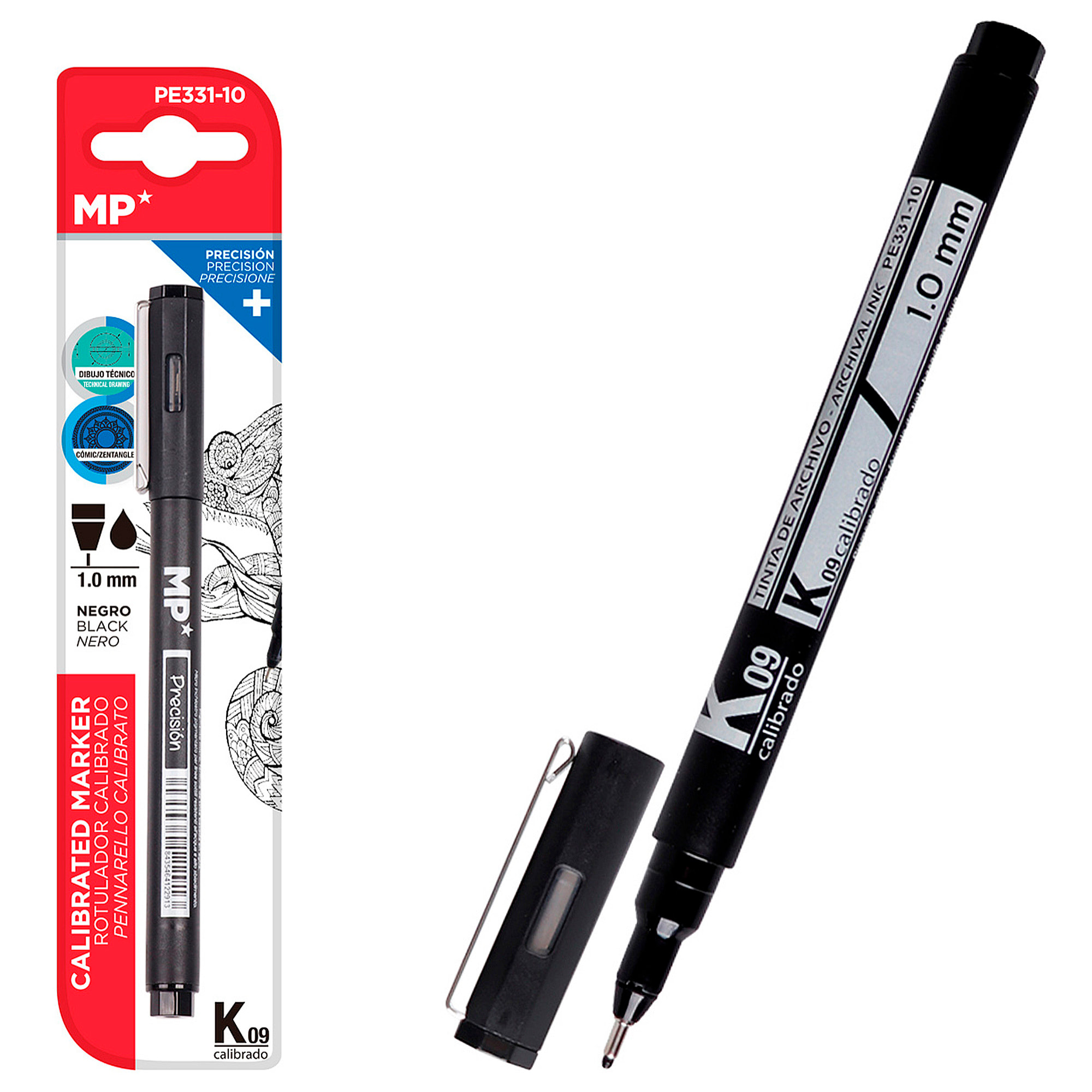 PACK 12 Uds. MARCATORE CALIBRATO 1.0 mm