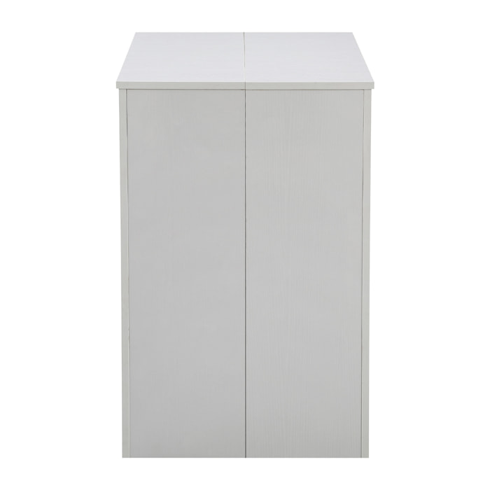 Tavolo Consolle Artic Finitura Bianco Frassino