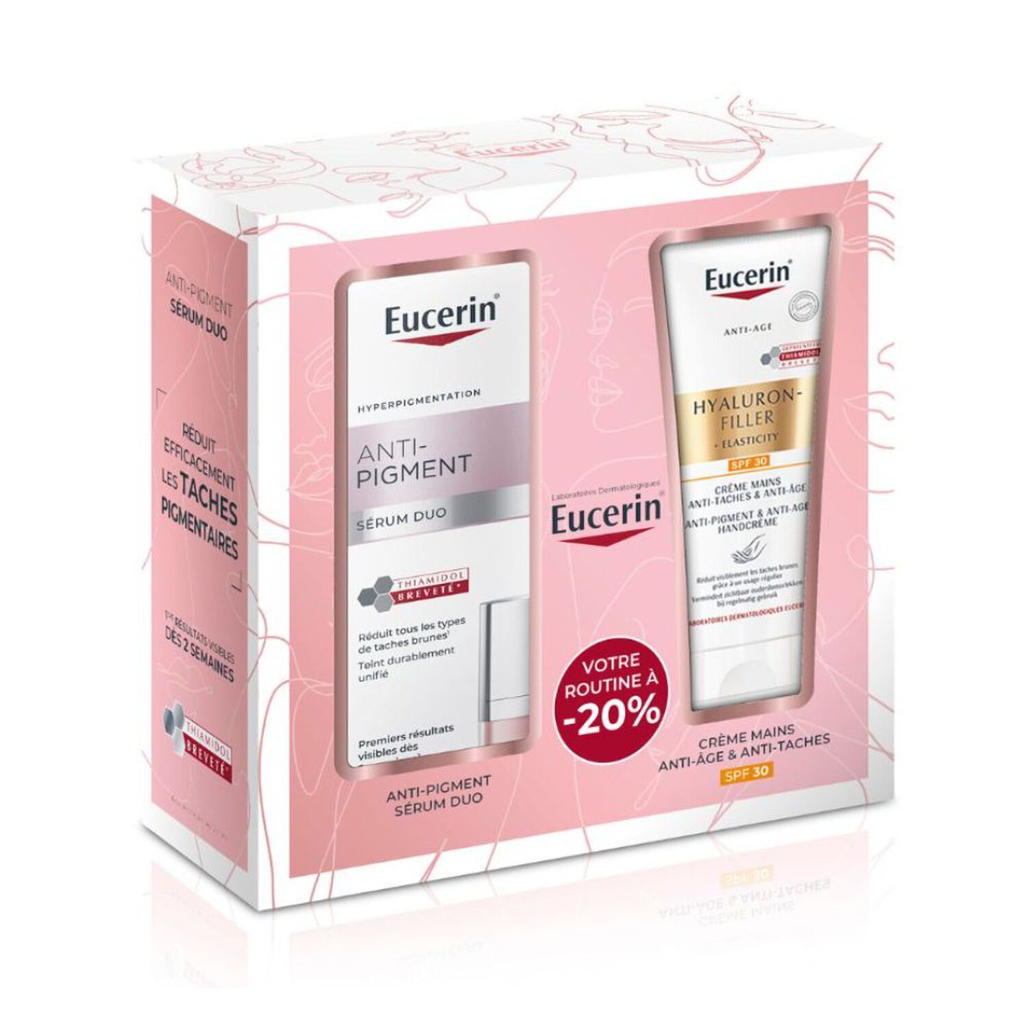 Anti-Pigment Sérum Duo - Coffret Anti-Taches Visage et Mains