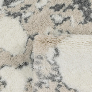 Tapis salon et chambre tissé motif géométrique CASU