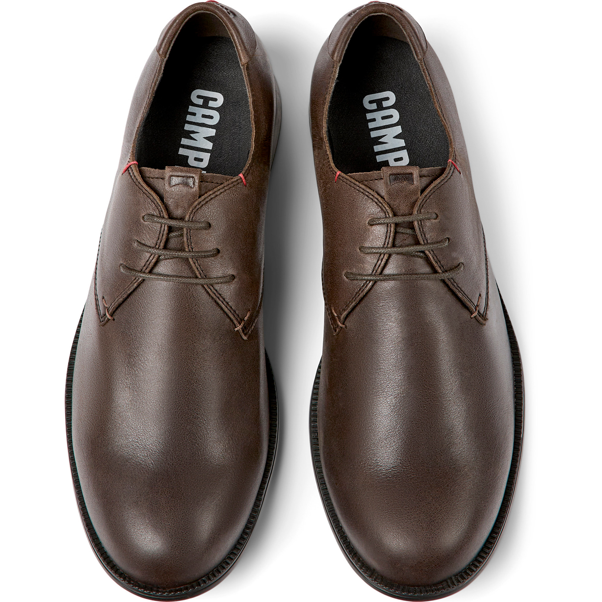 Zapatos de cordones - CAMPER 1913 - Marron - Cuero liso