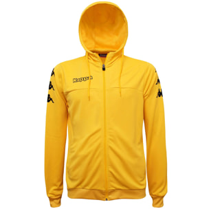 Felpe Kappa Uomo KAPPA4SOCCER BIVAROV Giallo