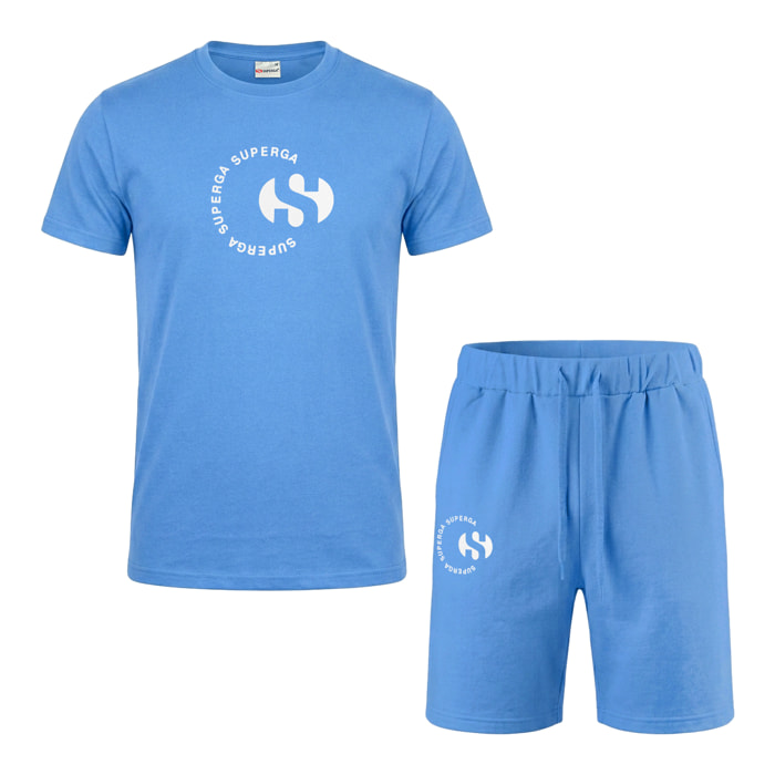 Completo Ragazzo SUPERGA Corto Cotone Jersey 10 / 14 Anni